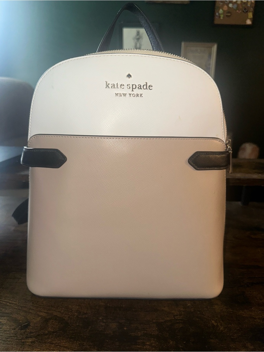 kate spade Warm Beige Leather Backpack